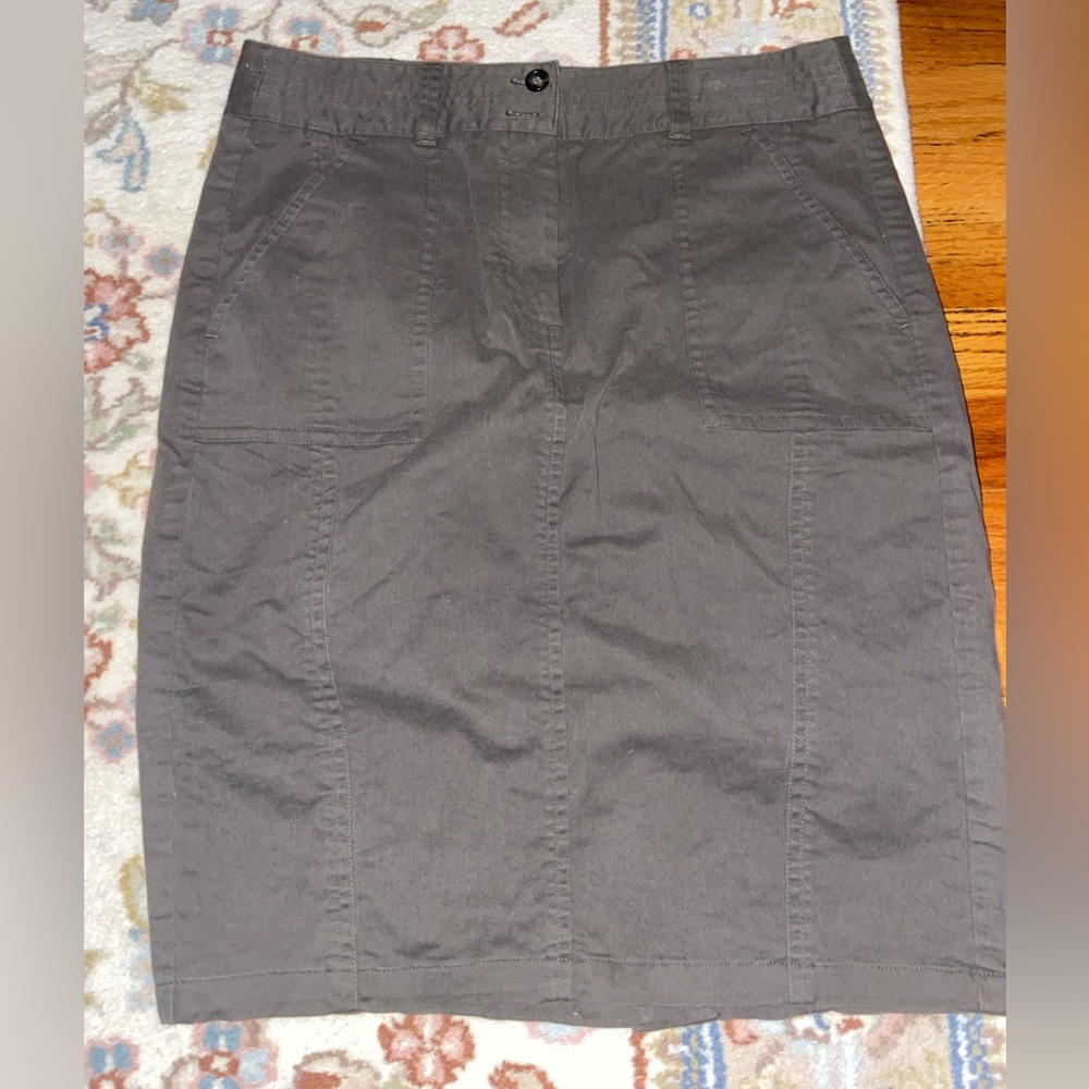 Vintage Grey midi loft skirt